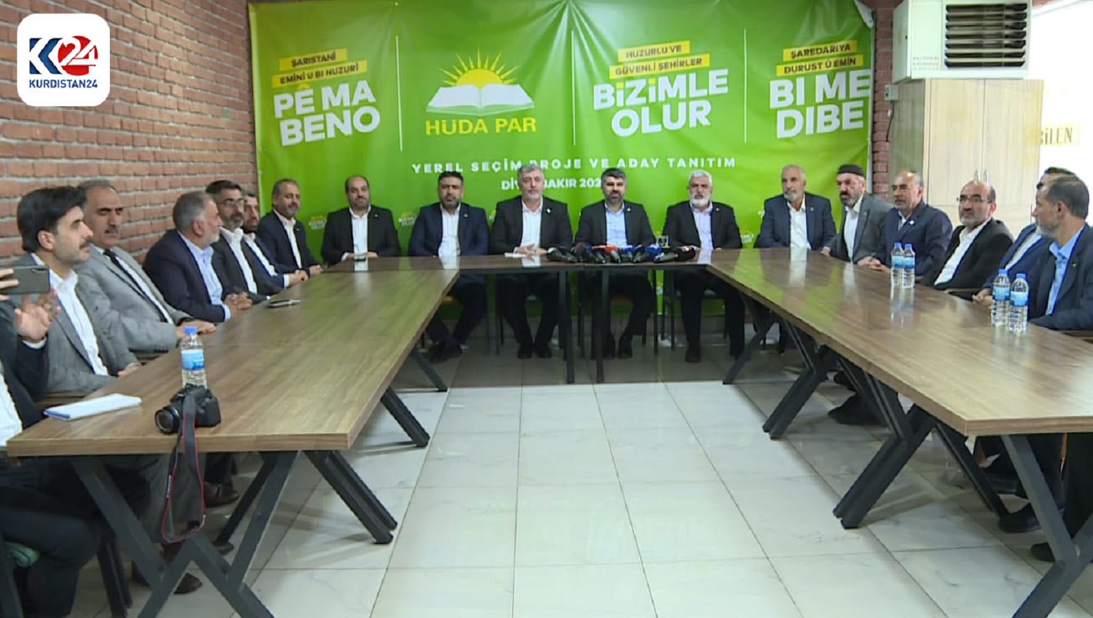 Namzedê HudaParê yê Diyarbekirê projeyên xwe eşkere kirin